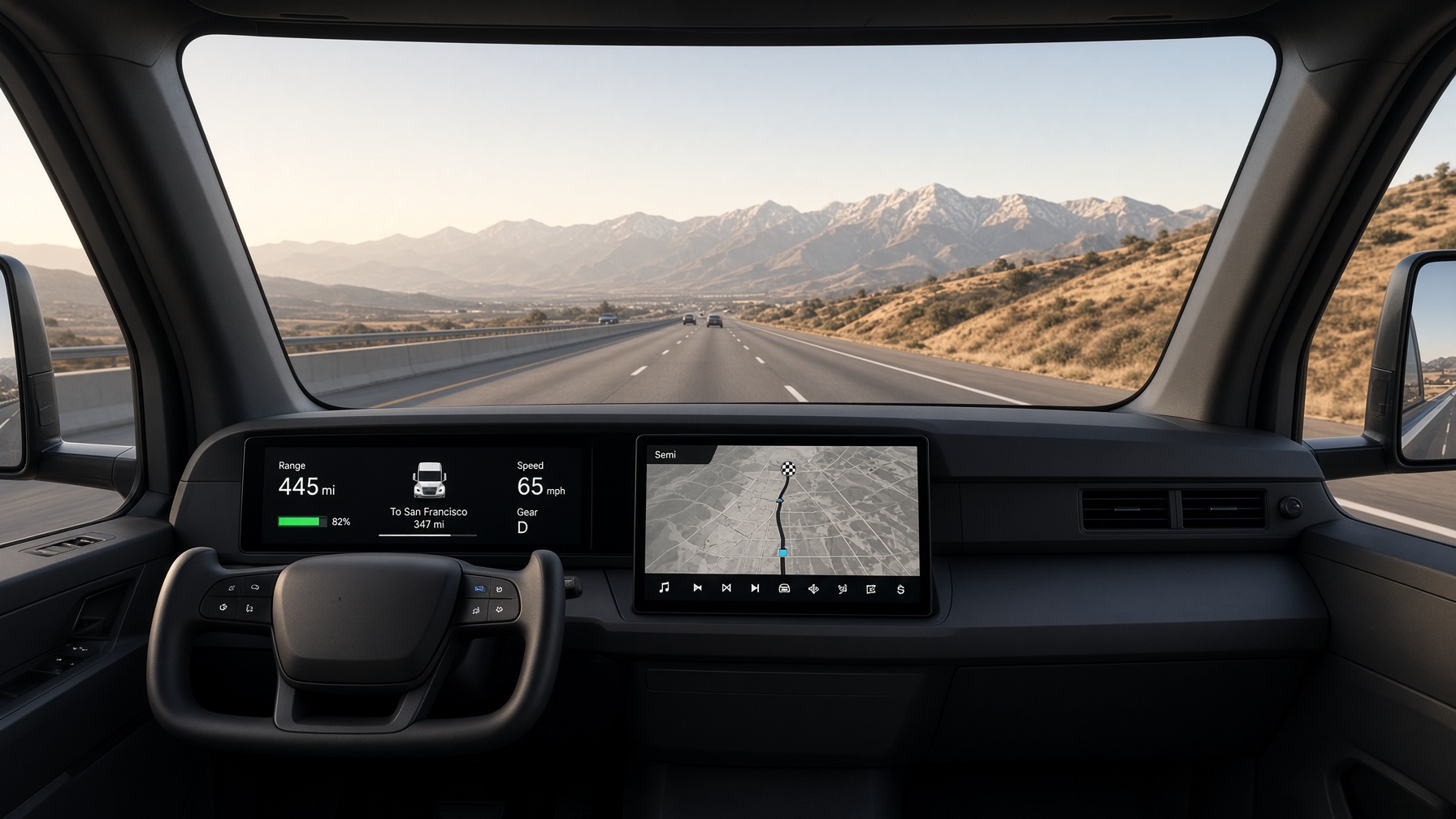 Tesla Semi cab